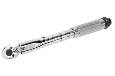Ключ динамометрический 1/4" в пластиковом кейсе, 2-24 Нм, Мастак 012-20024C