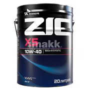 Масло моторное ZIC X5 10W40 п/синт. API SP  20л