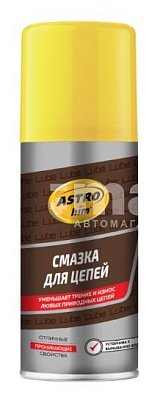 Смазка для цепей ASTROhim 140мл аэрозоль AC4561