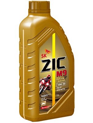 Масло моторное ZIC M9 Racing Edition  10W50  синтетическое 1л