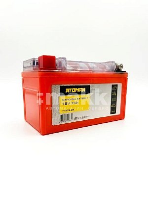 Мото аккумулятор ATOMAN Nano Gel 12V 7Ah (YTX7A-BS)