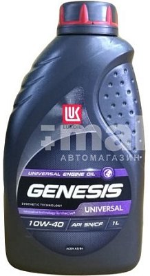 Масло моторное Лукойл Genesis UNIVERSAL (SN/CF) п/синт. 10W40 1 л. 