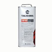 Масло моторное TAKAYAMA Adaptec 5W40 синт. API SN/CF ACEA A3/B4  4л металл