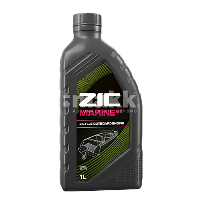 Масло моторное ZIC MARINE 2T синт. 1л