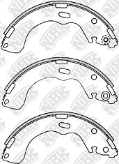 Колодки тормозные задние FN3382 NIBK