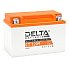Мото аккумулятор DELTA 12В 9Ач (YTX9-BS, YTX9) п/п низкий