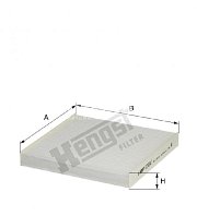 Фильтр салонный Hengst E3929LI (CU 21 003,  AC-808E) Honda