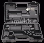 Гайковерт ручной на подшипнике 1", 3600 Нм, в комплекте 2 торц. головки БелАвтоКомплект БАК.00017