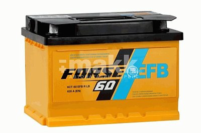 Аккумуляторная батарея 60 Ач Forse EFB о/п  24,2*17,5*17,5