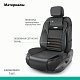 Накидка на сиденье MULTI COMFORT ортопедическая MLT-320G BK