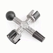 Инструмент для чистки полюсных штырей АКБ Autoprofi BAT/CLN-119