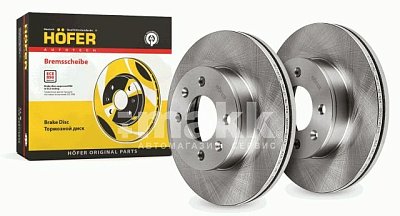 Диск тормозной передний HF 130 272 HOFER
