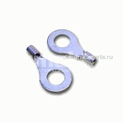 Наконечник кольцевой неизолированный TITAN RNB1-6 (Ø6мм,сечение 0,5мм-1,5мм,винил) (ПЭ10/100)