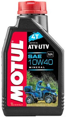 Масло моторное Motul квадро ATV UTV 4T 10W40 API SL/SJ 1л