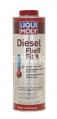 Антигель для дизельного топлива 1000мл LiquiMoly Diesel Fliess-Fit K конц. 1878 (на 1000л топлива)