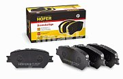 Колодки тормозные передние HF 350 591 HOFER