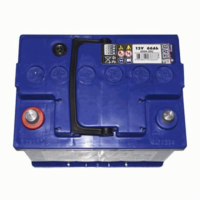 Аккумуляторная батарея 66 Ач Tab Polar Blue п/п (121566) 24,2*17,5*19