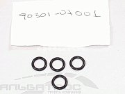 Кольцо топливной форсунки Toyota 4E-FE/4A-FE/5A-FE/3S-FE/2ZZ-GE/2JZ-GE/2UZ-FE верхн. 90301-07001 OEM