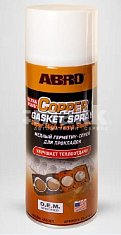 Герметик прокладок ABRO медный аэрозоль 450мл CG-418-R