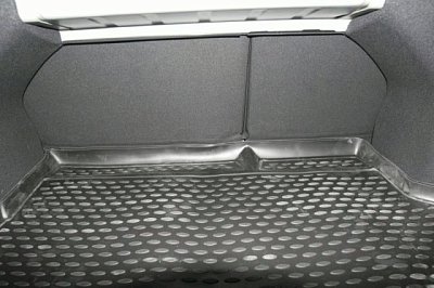 Коврик в багажник Novline Solaris 2010-2014, 2014+ сед. comfort,optima, family черный 1шт
