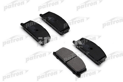 Колодки тормозные дисковые передние PBP308 PATRON
