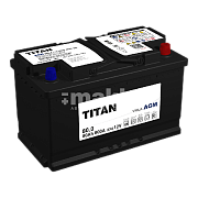 Аккумуляторная батарея 80 Ач Титан AGM о/п