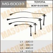 Провода зажигания Toyota (ком-кт 4 провода) MG-60033 Masuma