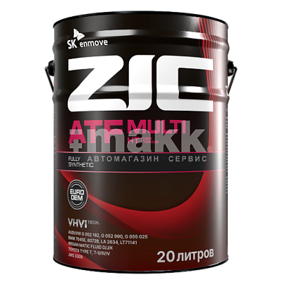Масло трансмиссионное ZIC ATF Multi HT синт.  20л розлив