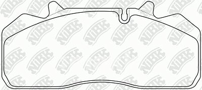 Колодки тормозные передние PN0920 NIBK