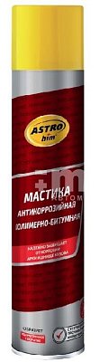 Мастика антикоррозийная полимерно-битумная ASTROhim аэрозоль 1000 мл AC4901