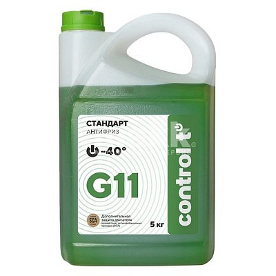 Антифриз Control T (-40)  5кг G11 зелёный