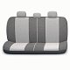 Чехлы Comfort COMBO велюр,11пр. 6 молн,т.сер./св.серый р-р М 5шт/уп CMB-1105 D.GY/L.GY (M)