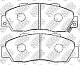 Колодки тормозные передние PN8254 NIBK