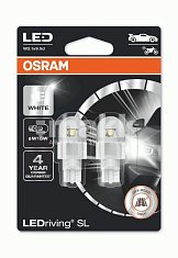 Автолампа W16W 12V OSRAM 921DWP-02B (блистер 2шт.)