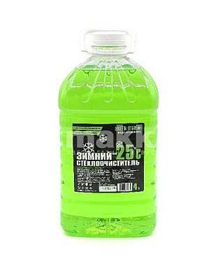 Незамерзающая жидкость Green Star Ягодная свежесть -25C 4л