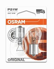Автолампа P21W 24V OSRAM 7511-02В BA15s блистер 2шт