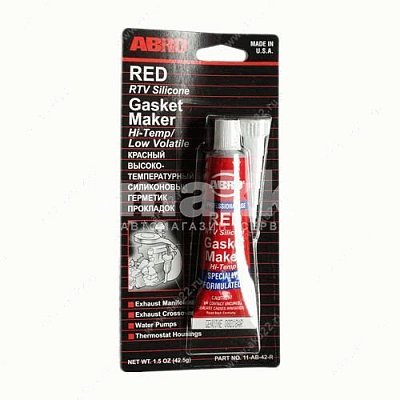 Герметик прокладка ABRO красный 32гр 11-AB-CH-32 