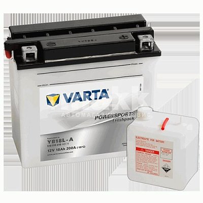 Мото аккумулятор Varta 12В 18Ah A514 FP (YB18L-A) о/п