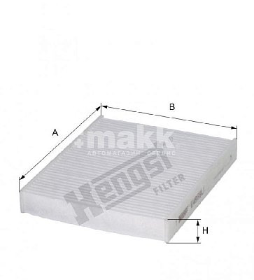 Фильтр салонный Hengst E4959LI (CU 22 032) TOYOTA C-HR, Camry, Corolla, Hilux, LEXUS, MAZDA CX-9
