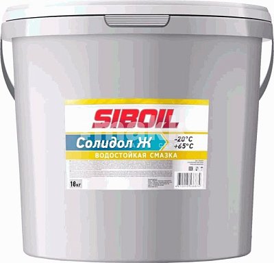 Солидол Ж SibOil 18кг