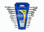 Набор комбинированных ключей Master, 12 шт.: 6,7,8,9,10,11,12,13,14,15,17,19 мм Кraft 700762 фото