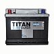 Аккумуляторная батарея 63 Ач Титан Euro Silver п/п  24,2*17,5*19