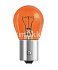 Автолампа PY21W 24V OSRAM 7510TSP BAU15s оранжевая