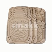 Коврики-ванночка 4 предмета морозостойкие Autoprofi Power бежевый (TER-510 BE)