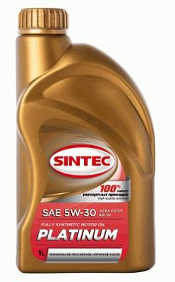 Масло моторное SINTEC PLATINUM 7000 синт 5W30 API SP ACEA C3 1л