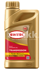 Масло трансмиссионное SINTEC TRANSMISSION 75W90 синт API GL-4 ТМ-4-18 1л 
