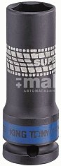 Головка торцевая ударная глубокая шестигранная 1/2", 21 мм, тонкостенная King Tony 441521M