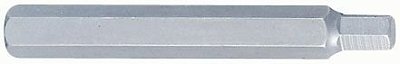Вставка (бита) торцевая 10 мм, HEX, 10 мм, L = 80мм King Tony 168010H