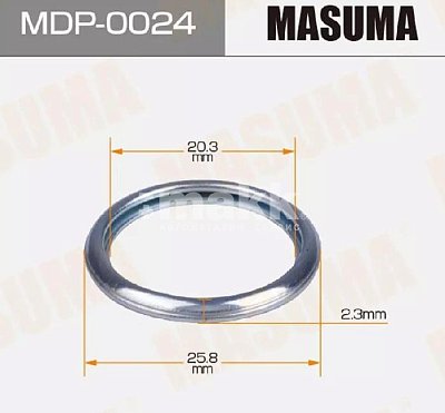 Прокладка пробки масляного поддона 20.3x25.8x2.3 Subaru MDP-0024 Masuma