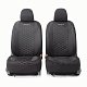 Чехлы ALCANTARA алькантара 15 пред 4 мол чёрн/серые AIRBAGALC-1505 BK/GY
